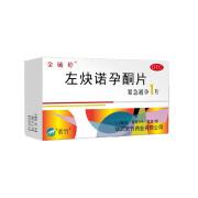 金毓婷 左炔诺孕酮片 1.5mg*1片 用于女性紧急避孕 1盒装【包邮