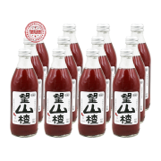 乐可芬（LOCKFUN）望山楂桃花柠萌梅好杏福吉利300ml*12瓶肪气泡果汁饮料 望山楂300ml*12瓶