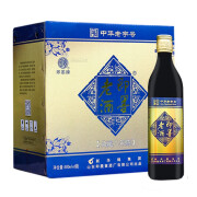 即墨老酒黄酒经典八年陈酿黄酒500ml*6整箱装甜型焦香型山东老黄酒 典藏八年 500mL 6瓶 整箱装