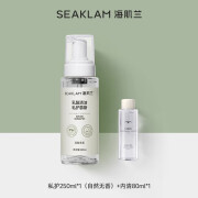 海肌兰（SEAKLAM）私护私密处清洗护理液女性清洁慕斯弱酸性温和止痒抑菌留香 乳酸款-无香型【日常护理】 250ml