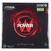 STIGA斯帝卡斯蒂卡POWER LT 乒乓球胶皮 乒乓球拍反胶套胶进口内能 红色 2.1