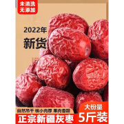 张一朵新疆煮粥红枣大枣和田特产灰干 煮粥大红枣1斤