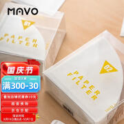 MAVO 咖啡滤纸 手冲咖啡过滤纸 V60日本原浆滤纸100张手冲滤纸 V02（100张入）