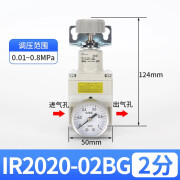 stefanoSMC型精密调压阀 IR2020-02BG IR2010-02 IR2000-02 精密减压阀 IR2020-02BG(含表和支架)