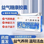 叶开泰益气糖康胶囊135粒健民药业官方益气养阴气阴两虚糖尿病药的功效降糖治糖尿病非处方药阴阳两虚的药 1盒装(45.粒)益气糖康胶囊