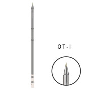 维修佬 一体式烙铁头烙铁咀T12发热芯外热式烙铁头长烙铁咀焊咀 OT-I(直尖头)