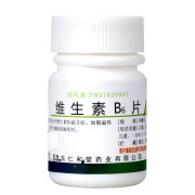 【大药房直发】仁和堂 维生素b6片100片 1瓶【100片】