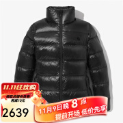 北面（The North Face）女士羽绒服MATIER RDS冬季御寒保暖舒适休闲防寒防风派克大衣外套 黑色ID1DQ82A S