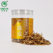 松龄堂 广陈皮 50g 理气健脾，燥湿化痰。用于脘腹胀满，食少吐泻，咳嗽痰多。