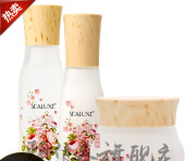 希诺丝【官方直营店】希诺丝SEALUXE绿叶爱生活希诺丝花蜜化妆品証品套 柔肤水+乳液+面霜套装