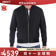 范思哲（VERSACE）奢侈品服饰男徽标休闲夹克 V500350SVT01877-BLACK 七夕情人节礼 BLACK IT-54