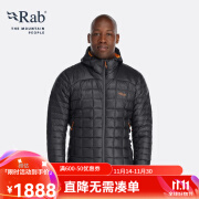 Rab睿坡Mythic Alpine羽绒服男900蓬鹅绒城市户外保暖外套QDB-47 石墨烯 L