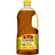 鲁花食用油 低芥酸特香菜籽油 900ml 物理压榨 