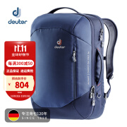 多特（Deuter）德国多特deuter伴行商务旅行双肩包 15寸电脑简约可登机差旅背包 午夜蓝-28L 【终身维修】