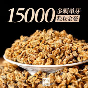 浓香飘雪黄金螺茶叶2024新茶云南滇红金螺特级蜜香型全黄芽红茶250g 蜜香全黄芽金螺罐装 250g