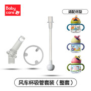 bc babycare保温杯配件水杯吸嘴bbc儿童保温杯水杯杯盖配件背带 【风精灵水杯】吸管组