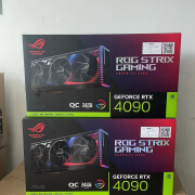 华硕全新4090黑猛禽国行正品带OC ROG-STRIX-RTX4090-O24G高端显卡 RTX4090-O24G-GAMING黑色