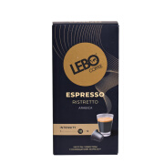 LEBO COFFEE俄罗斯原装进口ESPRESSO胶囊咖啡小胶囊 ESPRESSO RISTRETTO超浓缩