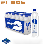 百味来山姆会员商店GLACEAU SMARTWATER思漫特纯净水600ml*24瓶饮用水天 600ml*4