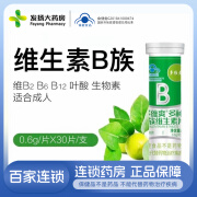 多维爽多种B族维生素片 叶酸 生物素 适合成人 0.6g/片*30片/瓶 1瓶*【0.6g/片*30片】