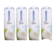 INNOCOCO泰国进口纯椰子水1L/盒整箱nfc 【1L*4盒】纯椰子水