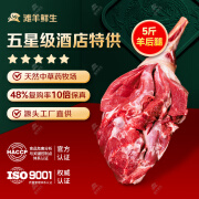 滩羊鲜生 宁夏滩羊肉 生鲜精修羔羊腿5斤 新鲜羊肉卷烧烤火锅食材清真年货