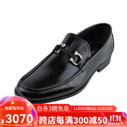 菲拉格慕（Ferragamo）乐福鞋 经典Gancini 扣环乐福鞋男士（菲拉格慕Gancini乐福鞋） (NERO) 7