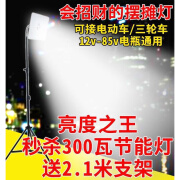 振牛夜市摆摊灯照明灯充电led灯地摊神器移动户外支架照明灯家用露营 【电瓶款-电动车专用】216灯珠