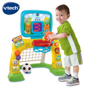 伟易达（Vtech）玩具二合一篮球架健身踢足球室内户外运动1-3岁男女孩儿童礼物