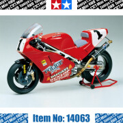 田宫（TAMIYA）1/12摩托车赛车机车DUCATI拼装车模真模型摆件礼物进口 杜卡迪DUCATI88814063