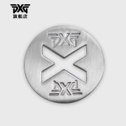 PXG高尔夫mark球标golf配件用品果岭MARKER美国潮牌 银色球位标 Silver X Round Marker