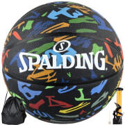 斯伯丁（SPALDING） Spalding 斯伯丁 篮球室内外兼用蓝球随机发货 7号 84-610Y橡胶新球