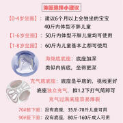 oeny儿童游泳圈3-6岁宝宝坐圈男女童独角兽腋下圈婴儿儿童遮阳篷火烈 泳圈选择小建议