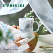 星巴克（Starbucks）雾野系列马克杯学生水墨国风水杯陶瓷杯咖啡杯茶杯385ml