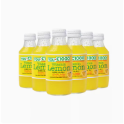 Y0U*C1000印尼国产优吸YOU C1000柠檬味碳酸饮料网红汽水玻璃瓶140ml*30 6瓶