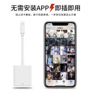 适用于苹果安卓手机ccdsd读卡器tf佳能相机otgType-C接口USB 【原装正品】SD卡专用 高速传送【苹果接口通用】