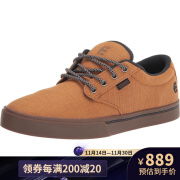 ETNIES运动板鞋男 Jameson 2 滑板鞋 复古防滑低帮男鞋 舒适休闲平底鞋 Brown/Navy/Gum 40