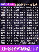 UECYXOP88位热门歌手原唱音乐集合流行歌曲usb汽车载u盘MP3高音质优盘64G 64/G[88位华语歌手包含4500首歌 64GB U盘(需要转接头备注下单)