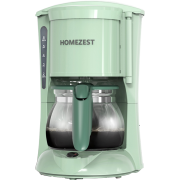 HOMEZEST（汉姆斯特）德国咖啡机家用全自动小型煮咖啡壶美式办公室泡茶壶现磨 浅衫绿色