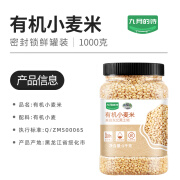 九月的诗有机小麦仁米1000g*1罐去皮脱皮全谷物胚芽五谷杂粮粥 有机小麦米1000g*1罐【24小时内发货】