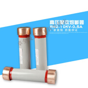 沃科博高压限流熔断器RN2熔断器10-12KV0.5A-25APT保护高压熔断器 0.5A 55*210