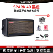 Positive Grid充电蓝牙音箱Spark Mini 40 go 电吉他贝司自带声卡内录贝斯音箱 黑色Spark40+加厚豪华包