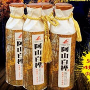 I新疆阿勒泰特产白酒阿山白酒大白桦酒礼盒装50度500mL*4瓶 500mL* mL*4瓶