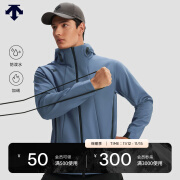 迪桑特（DESCENTE） TRAINING系列男士 加绒防泼水 梭织上衣外套夹克 DB-DARK BLUE XL (180/100A)