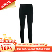 Helmut Lang奢侈品服饰女黑色滚边打底休闲裤 J06HW202001-Black 24热销 黑色 XS