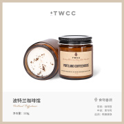 TWCC香薰蜡烛小众香氛生日礼物咖啡味香氛蜡烛波特兰咖啡馆tinwicks 波特兰咖啡馆 (文字版）