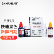 比克曼生物（BKMAM） 结晶龙胆紫液碘液脱色液沙黄复染液仅供科研 革兰氏染色液 20ml*4瓶/盒 1盒