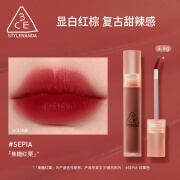 3ce水雾唇露口红水光哑光唇釉焦糖红栗色白桃礼物 【热卖色】SEPIA「焦糖红栗