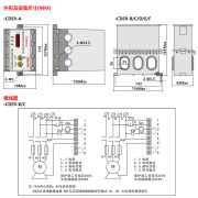 德力西CDS9-B数显智能电动机综合保护器 额定电流20-100A CDS9-B AC220V 20-100A