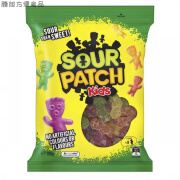 I美国Sour Patch酸粉糖酸甜小人软糖汁糖果零食 酸混合味道